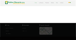 Desktop Screenshot of molinoolavarria.com